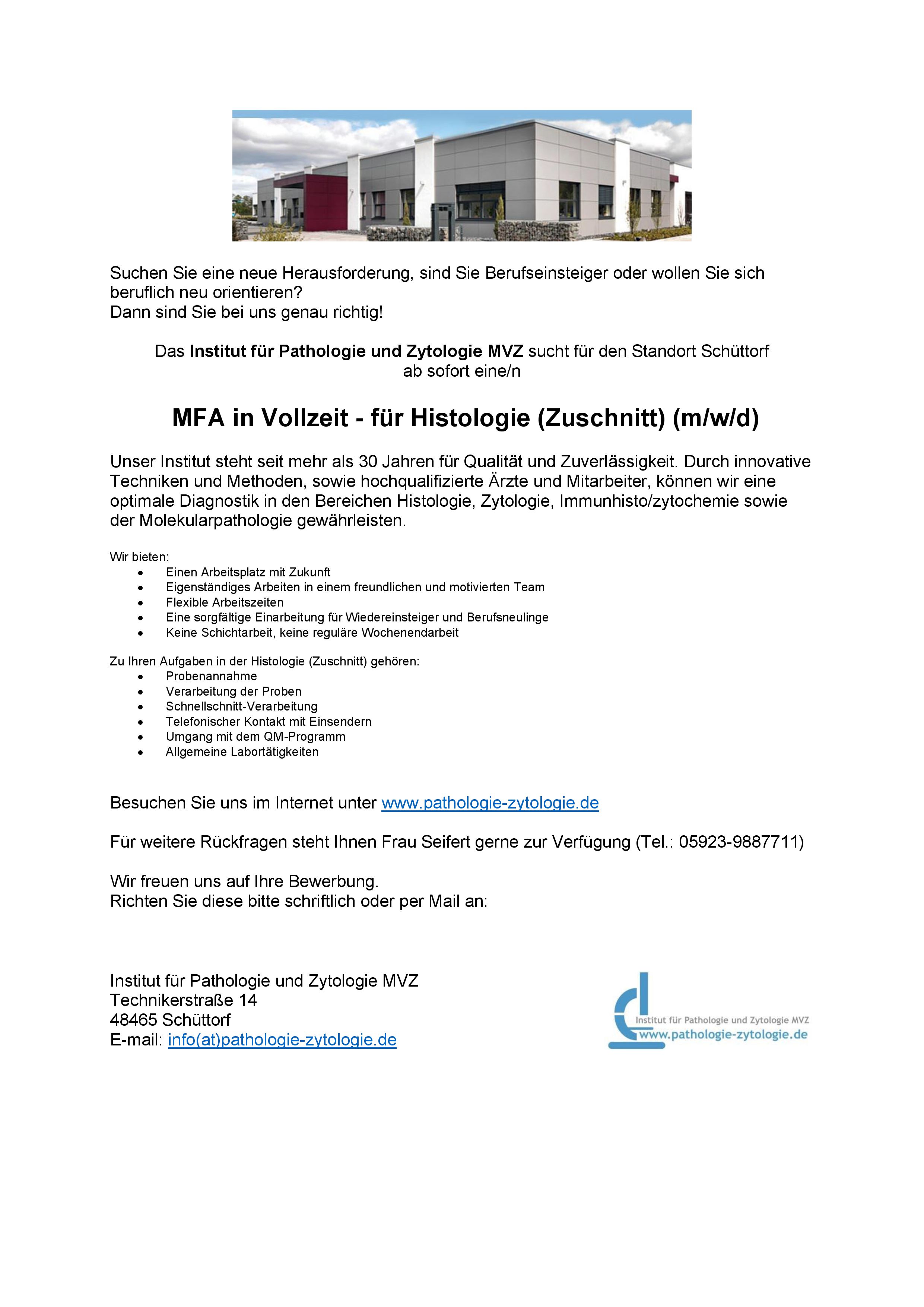 MTA Histo-Zuschnitt